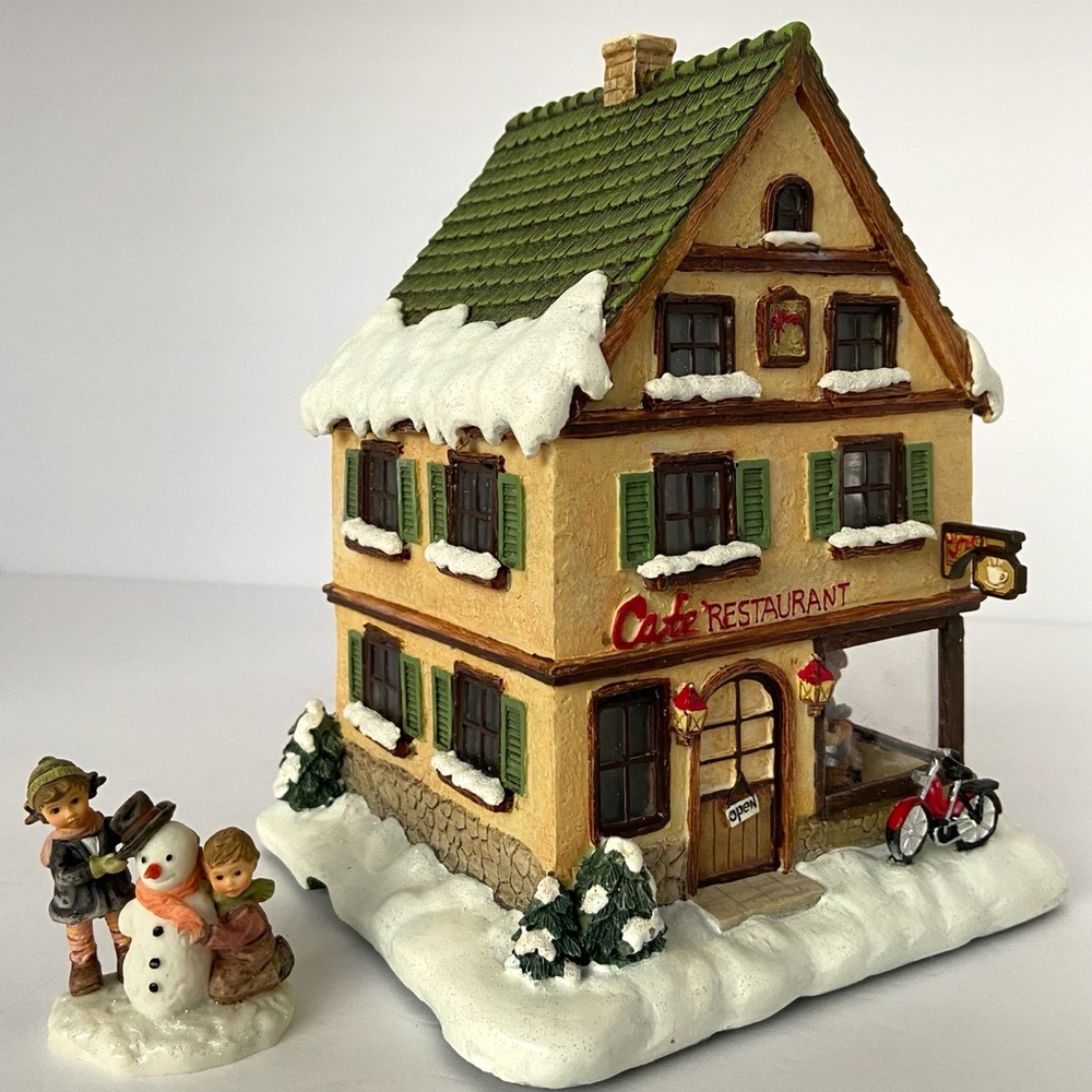 HAWTHORNE CHRISTMAS VILLAGE “RARE”-  CUP OF CHEER CAFE